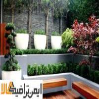 ایده های زیباسازی ویلا و شهرک_گلدان های شهری و فلاور باکس