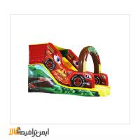 سرسره بادی شهربازی طرح ماشین