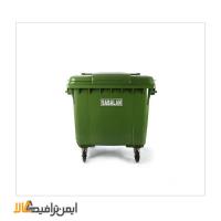 سطل زباله بزرگ درب دار