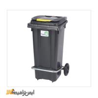 سطل زباله شهری پدالی