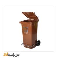 سطل زباله پلاستیکی پدالدار