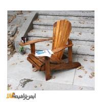 صندلی چوبی باغی