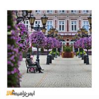 فلاور باکس طرح چراغ