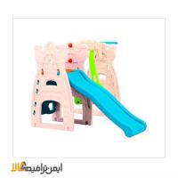 مجموعه تاب و سرسره با حلقه بسكتبال