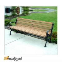 نیمکت حیاط چوبی