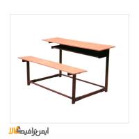 نیمکت مدرسه دو نفره 