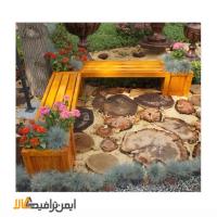 نیمکت چوبی باغی