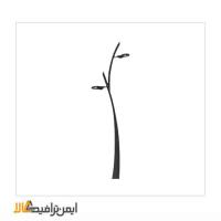 پایه چراغ پارک LED 