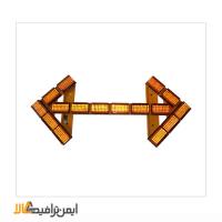 چراغ خطر LED عقب دو جهت کامیون