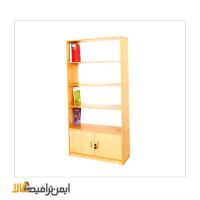 کتابخانه و کمد از جنس چوب