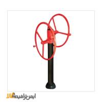 دستگاه بدنسازی پارکی چرخشی پهلو
