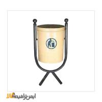 سطل آشغال پارکی فلزی