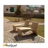 نیمکت بتنی آرامش