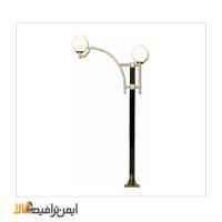 پایه چراغ پارکی لوله ای