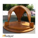 آلاچیق مدرن حیاط منزل