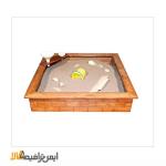 استخر شن و آب طرح چوب