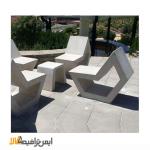 صندلی بتنی پارکی