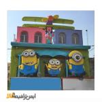 ماکت حجمی نمای خارجی مهد کودک