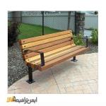نیمکت چوبی برای پارک 