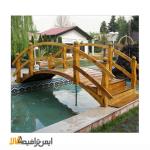 پل چوبی تزئینی