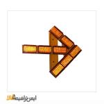 چراغ خطر LED عقب تک جهت کامیون