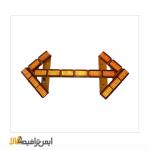 چراغ خطر LED عقب دو جهت کامیون