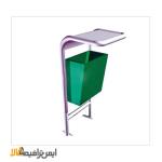 سطل آشغال فلزی شهری