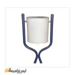 سطل آشغال فلزی پاندولی