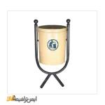 سطل آشغال پارکی فلزی