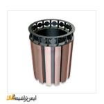 سطل زباله فلزی شهری
