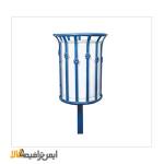 سطل زباله پارکی تک پایه