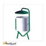 سطل زباله پارکی پایه دار