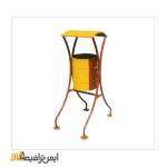 سطل زباله پایه دار پارکی